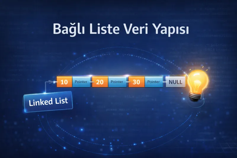Bağlı Liste (Linked List) Veri Yapısı Nedir?
