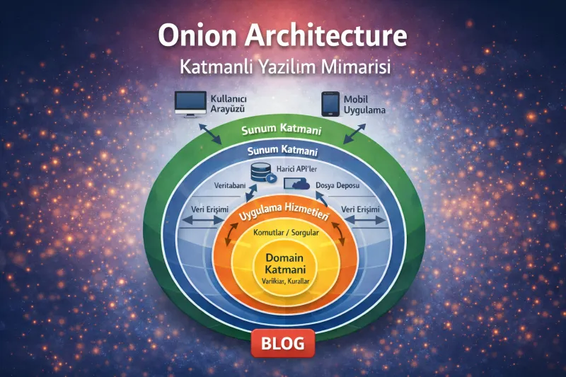 Onion Architecture: Esnek ve Sürdürülebilir Yazılım Geliştirmenin Anahtarı